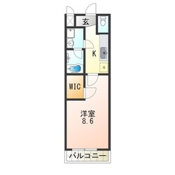 平林駅 徒歩6分 1階の物件間取画像